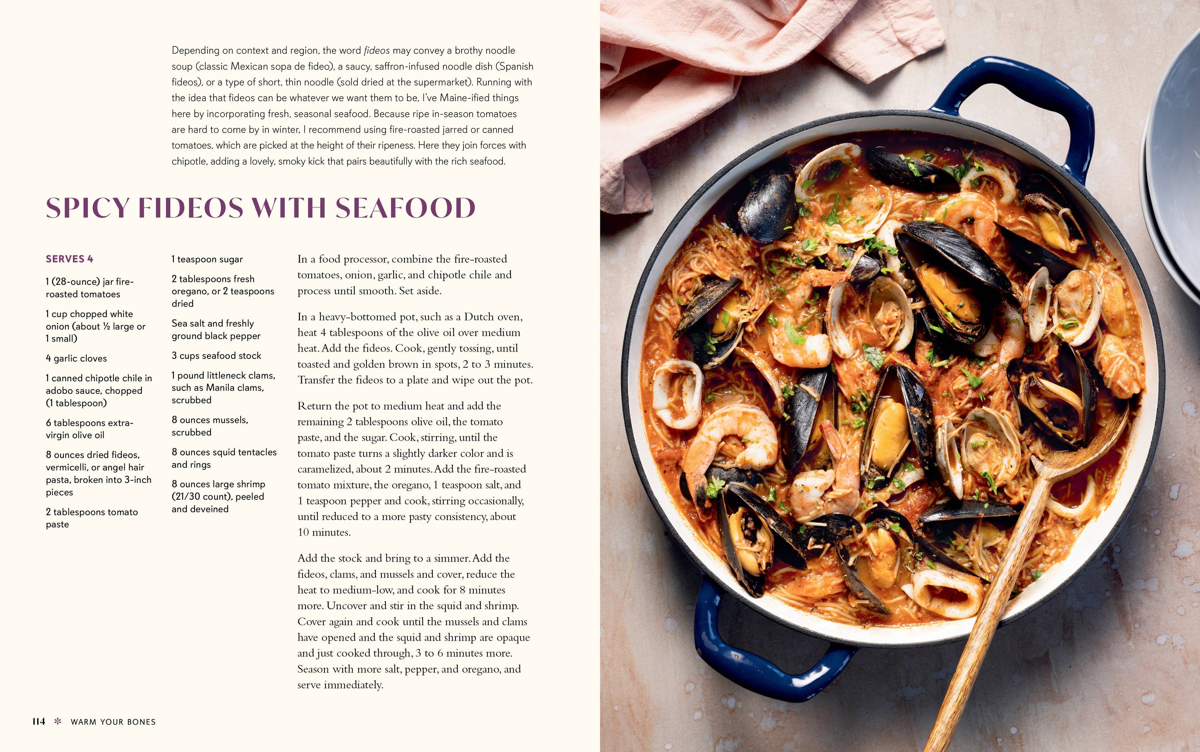 Book: Warm Your Bones: Cozy Recipes for Chilly Days
