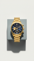 Sapphire Gold Chronograph Watch