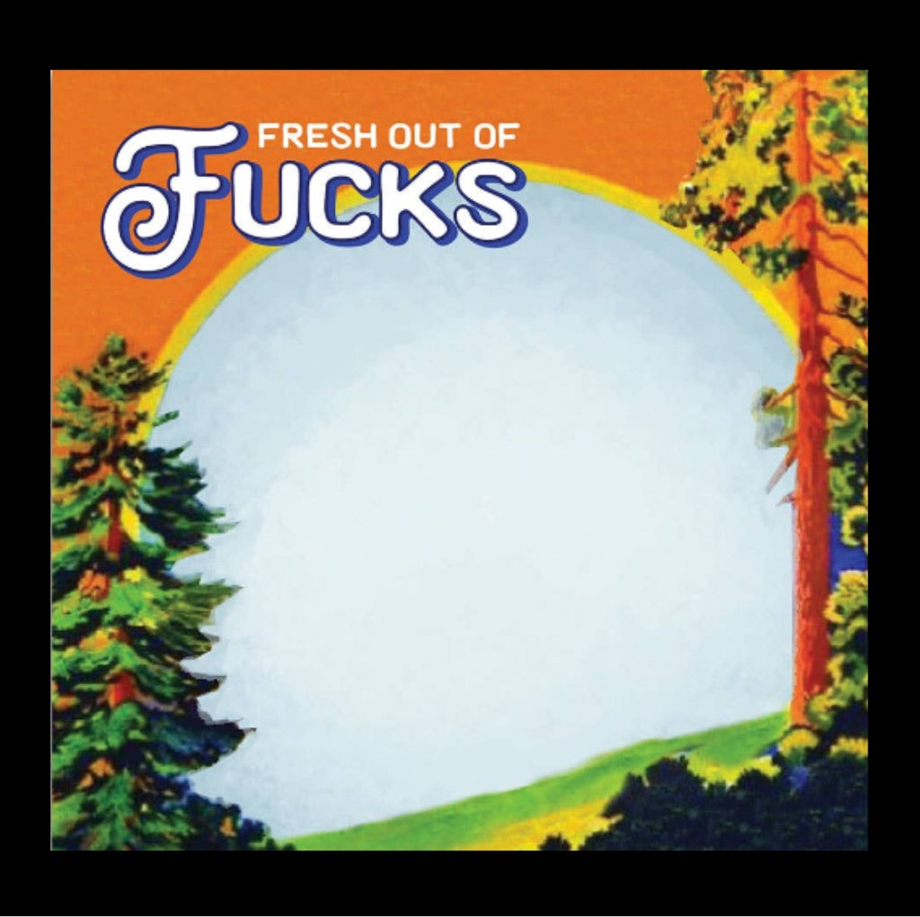 Fresh Out of Fucks - Sticky Note Pad