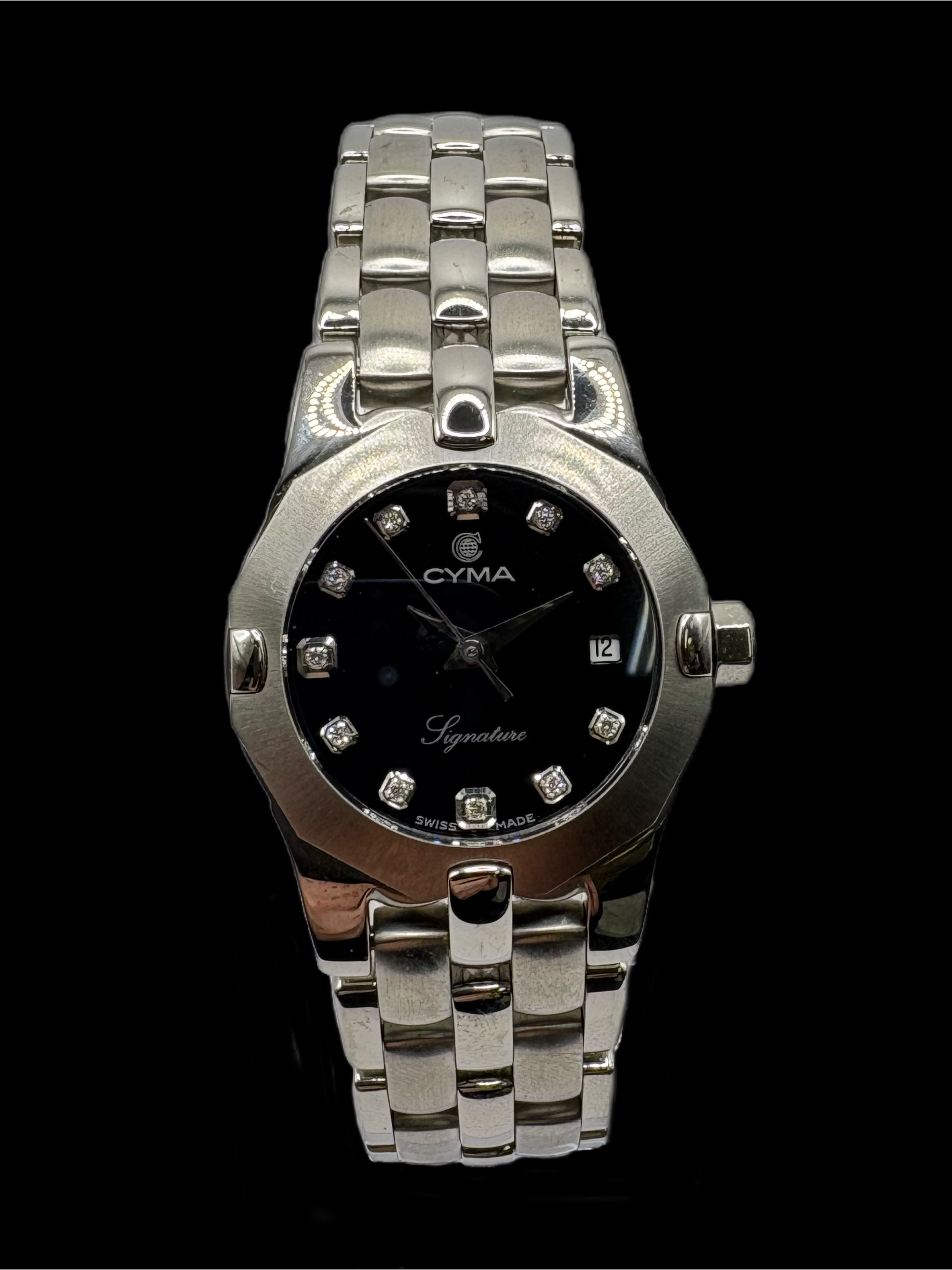CYMA Signature Black Diamond Dial