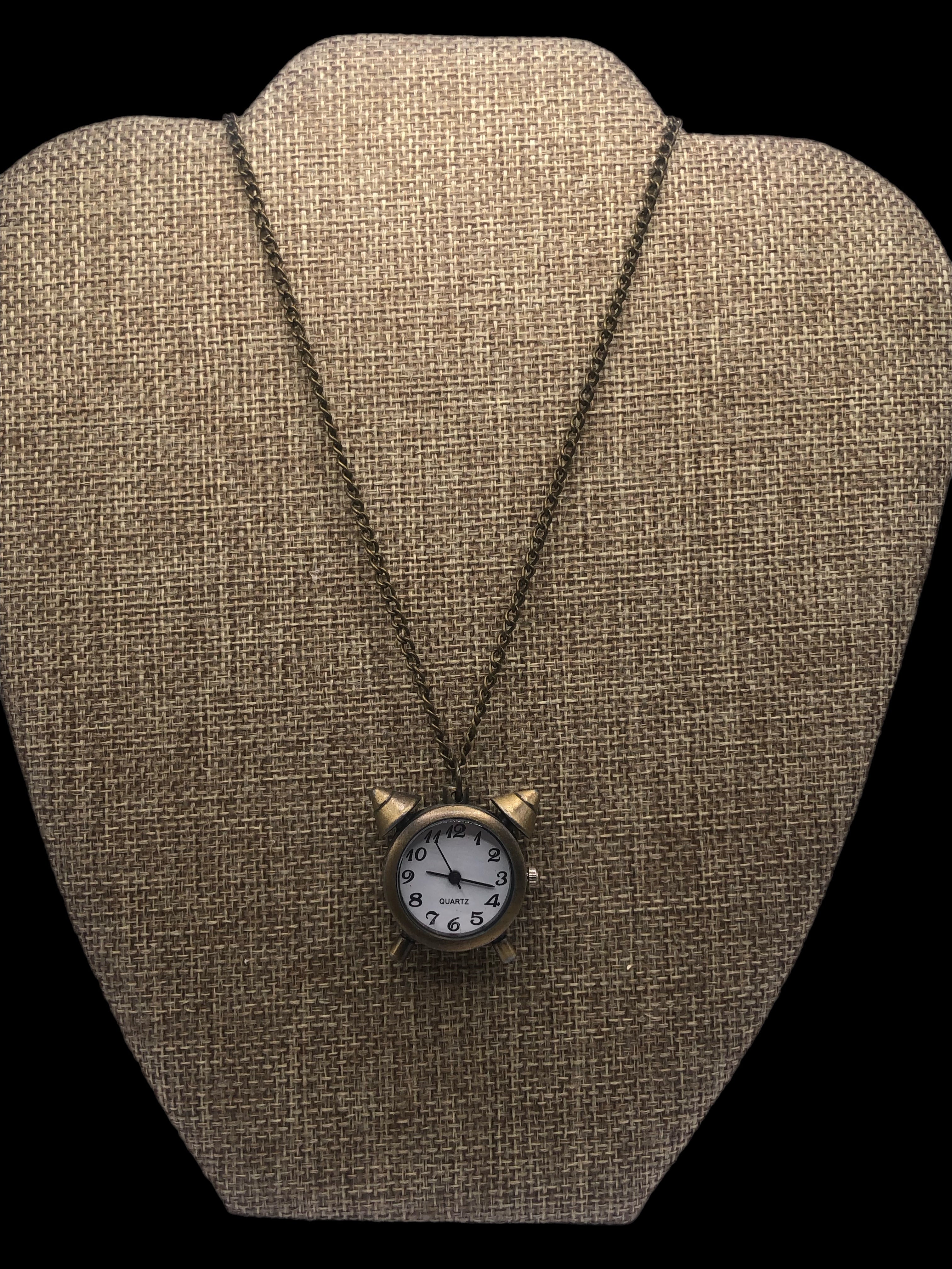 Watch Alarm Clock Necklace