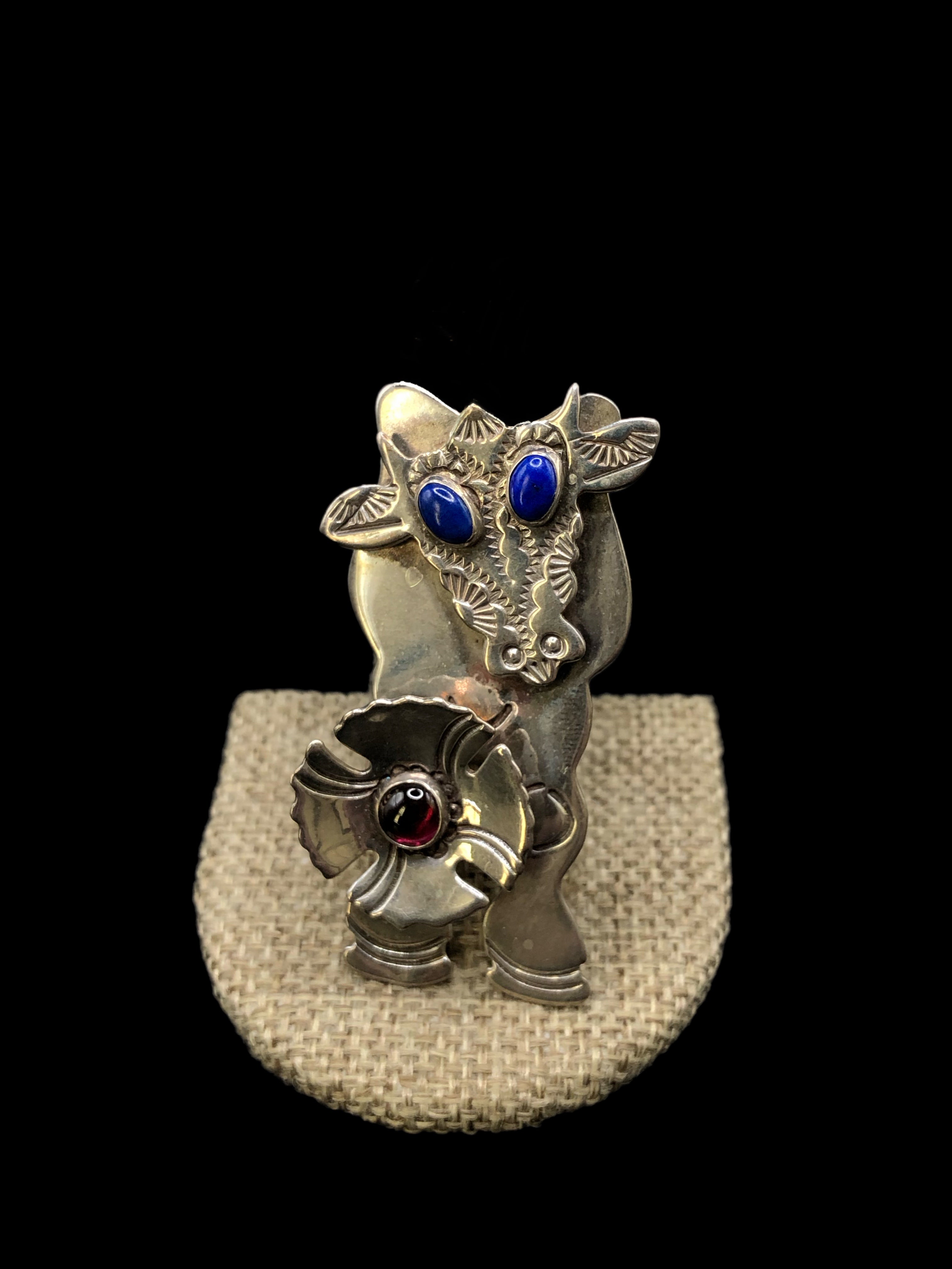 Sterling Cow pin by Grady Alexander