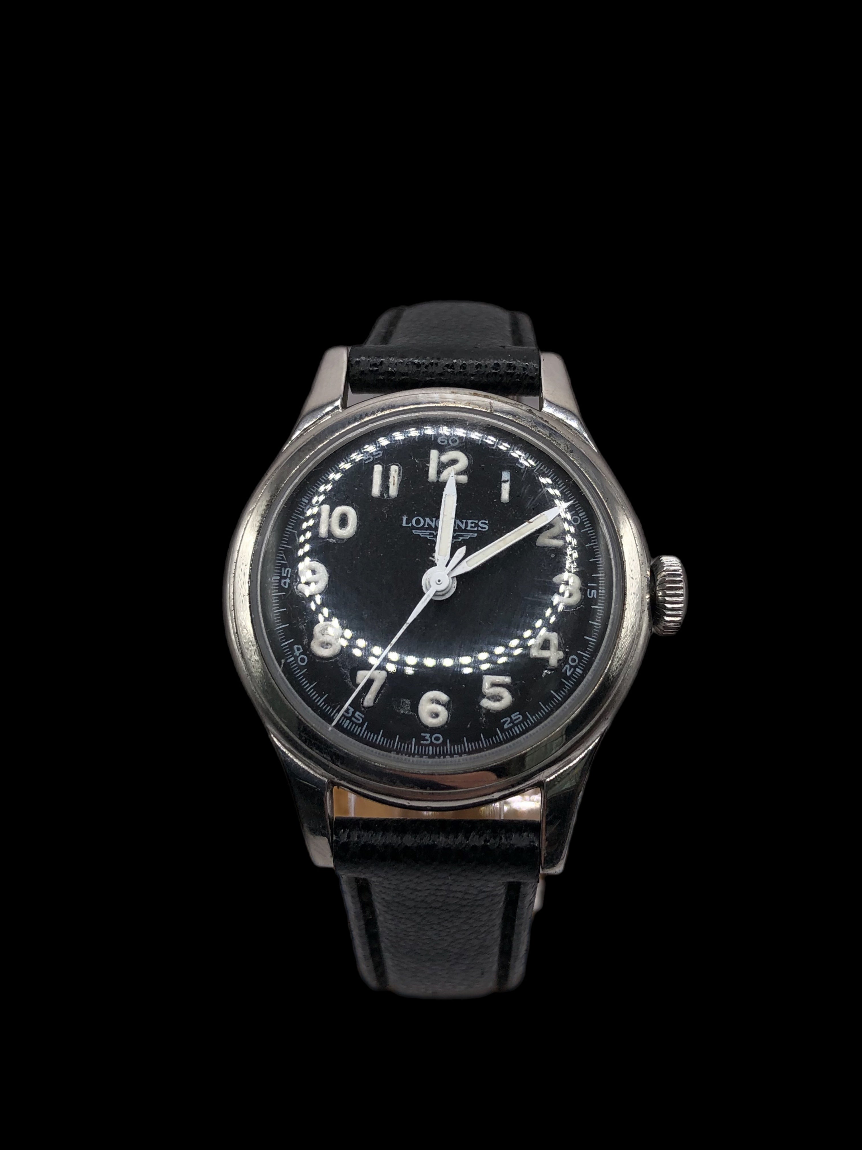 Vinatge Longines Military