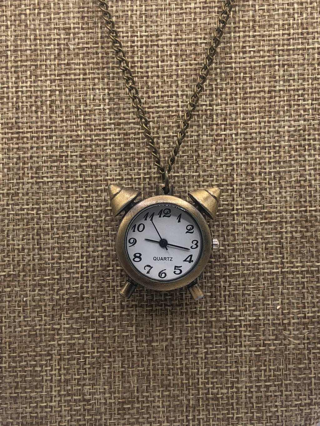 Watch Alarm Clock Necklace